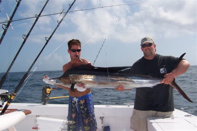 Fishing sailfishing Isla Mujeres Mexico Cancun Obsession Sailfish Captain Jeff Ross Outer Banks NC